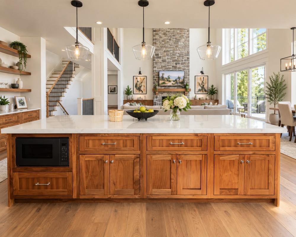 Custom kitchen cabinetry and furniture from Furniture of Dalton