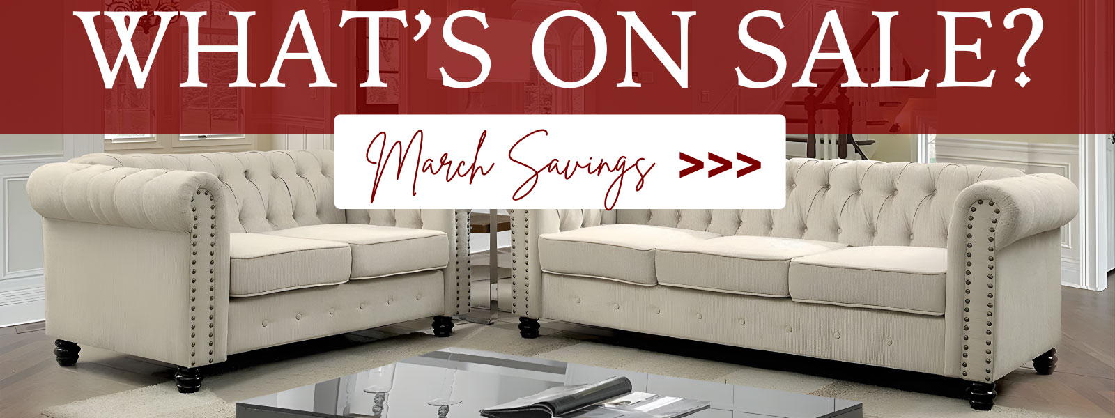 Furniture Promotions Sale