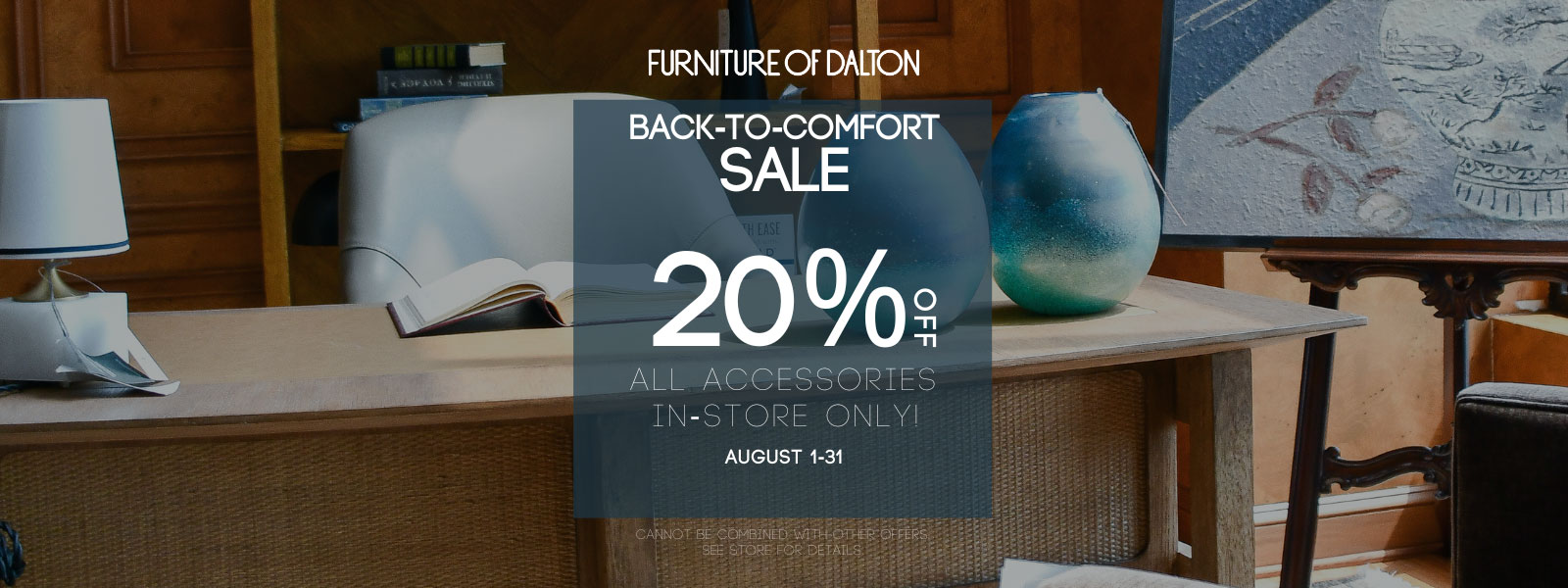 BACK-TO-COMFORT HOME REFRESH SALE