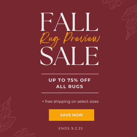 Fall Rug Preview Sale
