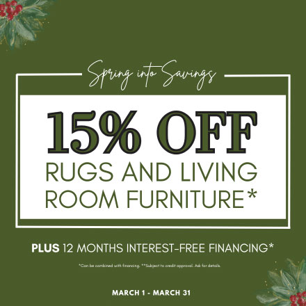 SPRING INTO SAVINGS SALE