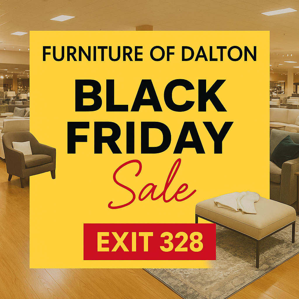 Black Friday Furniture Sale at Carpets and Furniture of Dalton